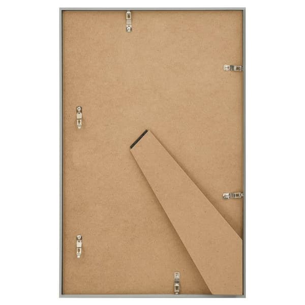 vidaXL Valokuvakehyskollaasi 3 kpl pöydälle hopea 13x18cm MDF