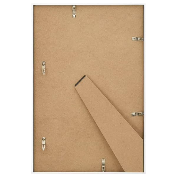 vidaXL billedrammer 5 stk. til bord 21x29,7 cm MDF hvid