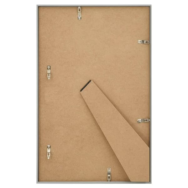 vidaXL Valokuvakehyskollaasi 5 kpl pöydälle hopea 13x18cm MDF