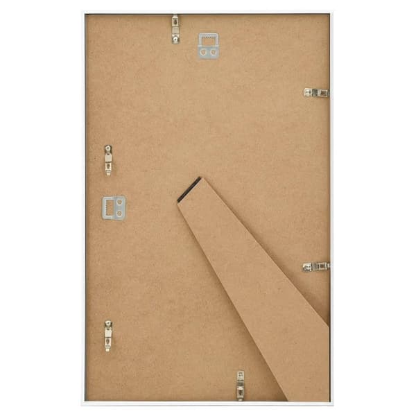 vidaXL billedrammer 5 stk. til væg eller bord 13x18 cm MDF hvid
