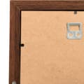 Miniatyrbilde 5 av 7: vidaXL Fotorammekollasj for10x(10x15 cm) bilde mørkebrun MDF