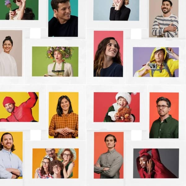 vidaXL Fotorammekollasj for 24x(13x18 cm) bilde hvit MDF