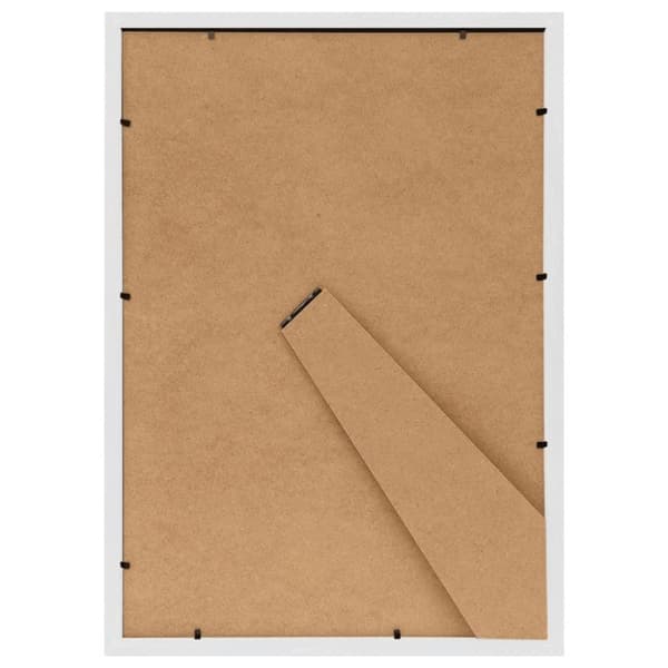 vidaXL Valokuvakehyskollaasi 3 kpl pöydälle valk. 15x21cm MDF