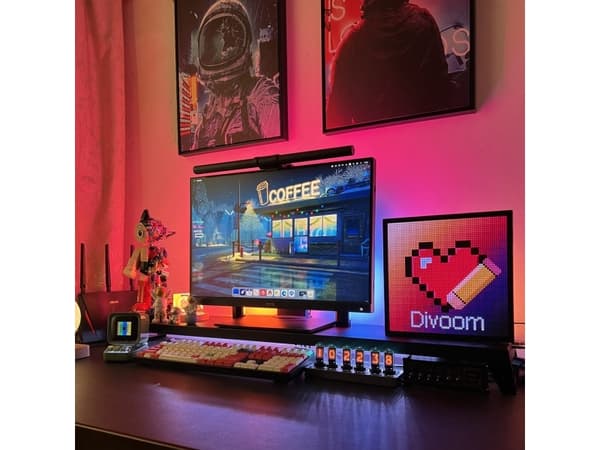Divoom Pixoo64, 64 x 64 pixlar, LED, RGB LED, Wi-Fi, Svart, USB