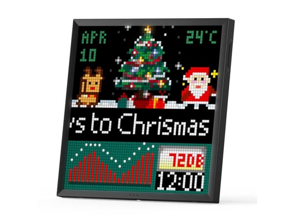 Divoom Pixoo64, 64 x 64 pixlar, LED, RGB LED, Wi-Fi, Svart, USB | CDON