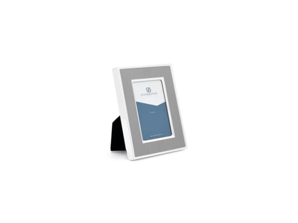 Zilverstad Padua, Aluminium, Sølv, Enkel bilderamme, Matte, Bord, Vegg, 5 x 8 cm