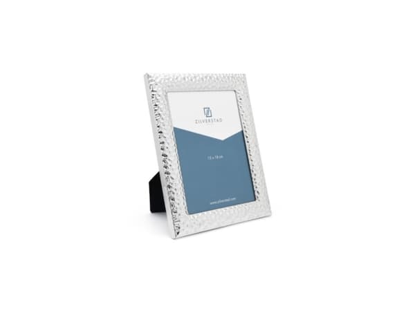 Zilverstad Austin, Metall, Silver, Enbildsram, Bord, Vägg, 13 x 18 cm, Rektangulär