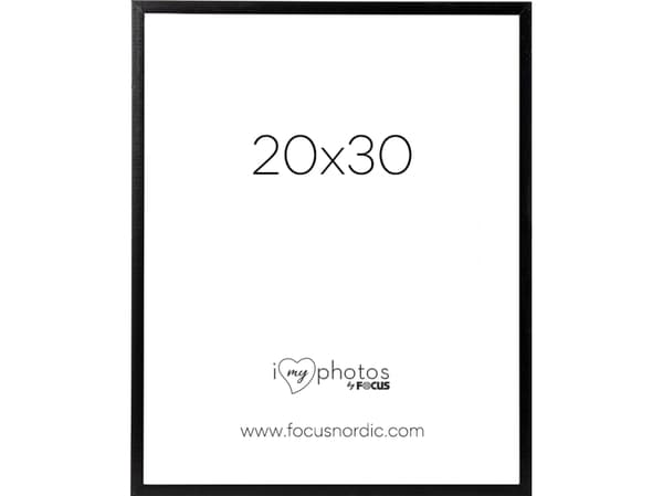 Valokuvakehys Focus Soul Musta 20x30