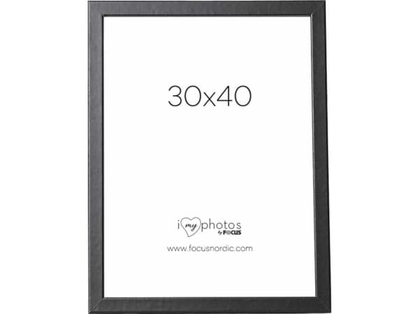 Fotoramme Focus Pop Black 30x40