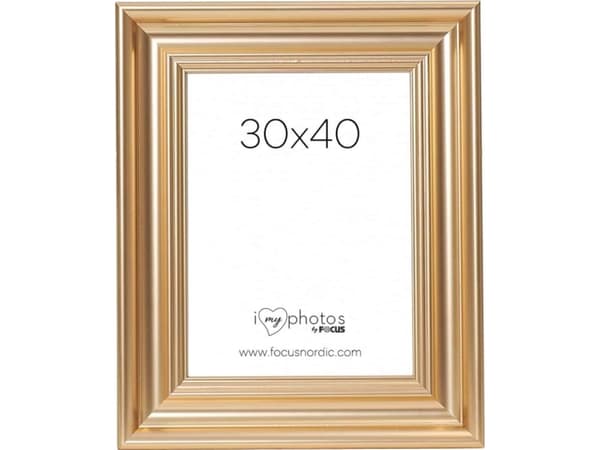 Valokuvakehys Focus Charleston Gold 30x40