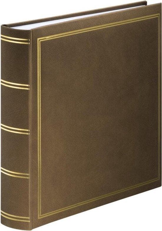 Hama London fotoalbum brun 80 ark 10 x 15 fodralbindning (00007163)