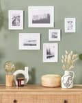 Miniatyrbillede 2 af 5: 6 Plakater med Ramme Indrammede Billeder