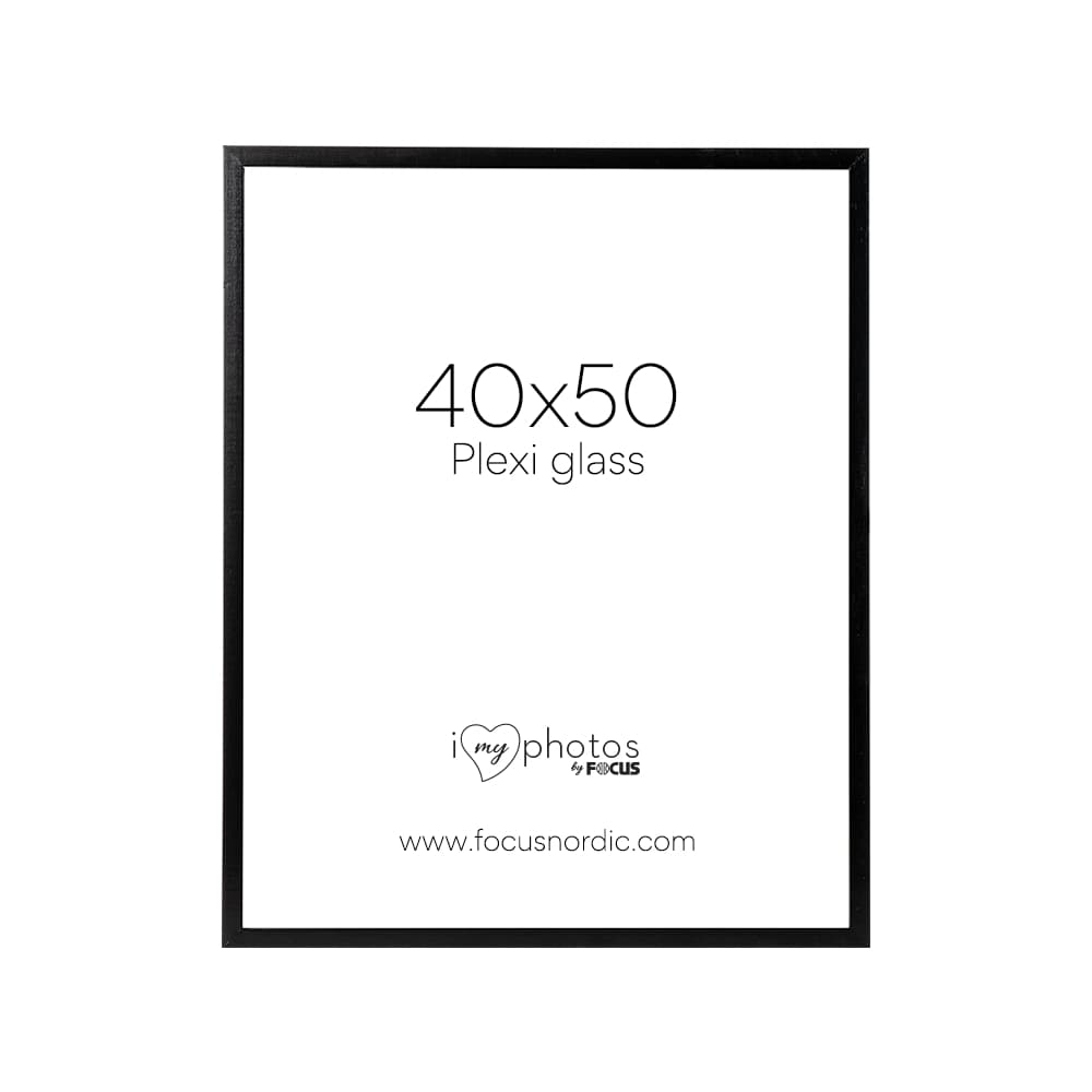 Focus Soul Black Plexi 40x50