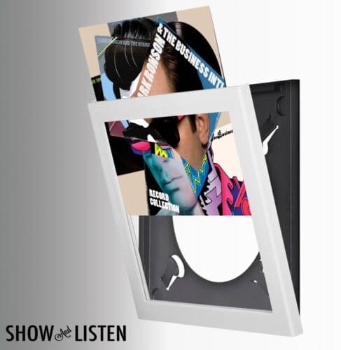 Vinyl frame: Show And Listen - White (1-pack)