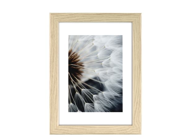 Hama Breeze, Enkel bilderamme, Glass, Polystyren (PS), Eik, Bord, Vegg, 9 x 13 cm, Rektangulær