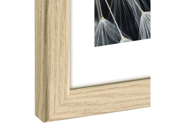 Hama Breeze, Glas, Polystyren (PS), Ek, Enstaka tavelram, Bord, Vägg, 10 x 15 cm, Rektangulär