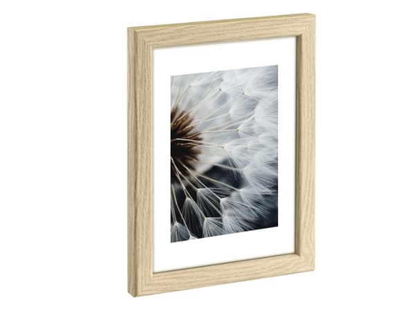Hama Breeze, Glas, Polystyren (PS), Ek, Enstaka tavelram, Bord, Vägg, 10 x 15 cm, Rektangulär