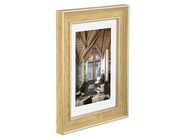 Hama Rustic - Glas - Polystyrol (PS) - Eiche - Einzelbilderrahmen - Tisch - Wand - 10 x 15 cm - Rechteckig (00193056)