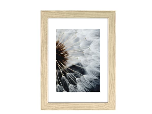 Hama Breeze, Glas, Polystyren (PS), Ek, Enstaka tavelram, Vägg, 20 x 28 cm, Rektangulär