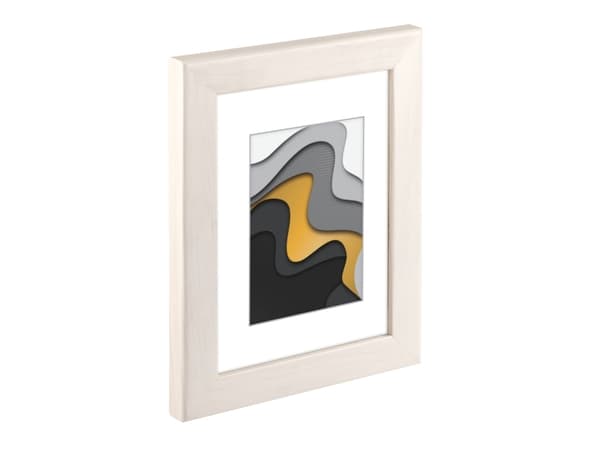 Hama Vigo, Enbildsram, Trä, Vit, Matt, Vägg, 13 x 18 cm