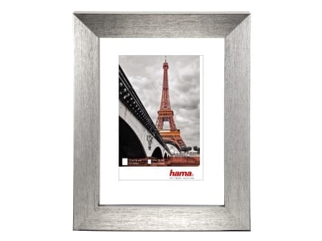 Hama Paris, Glas, Plast, Sølv, Enkelt billedramme, 7 x 10 cm, 100 mm, 150 mm
