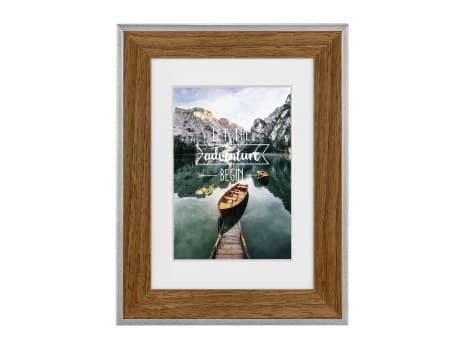 Hama Sierra, Enkel bilderamme, Isopor, Brun, 7 x 10 cm, Reflekterende, Portrett