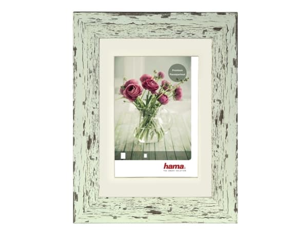 Hama Chalet, Enbildsram, Plast, Grön, 7 x 10 cm, Rektangulär, Reflekterande