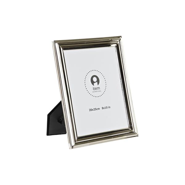 Fotoram DKD Home Decor Silvrig Metall 25 x 2 x 30 cm Traditionell