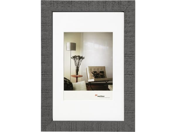 Walther Home, Grå, Enkelt billedramme, 20 x 30 cm
