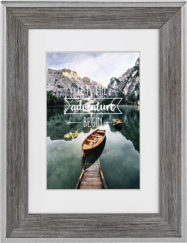 Hama Sierra - Polystyren - Grå - Enkel fotoram - 10 x 15 cm - Genomtänkt - Porträtt (00175539)