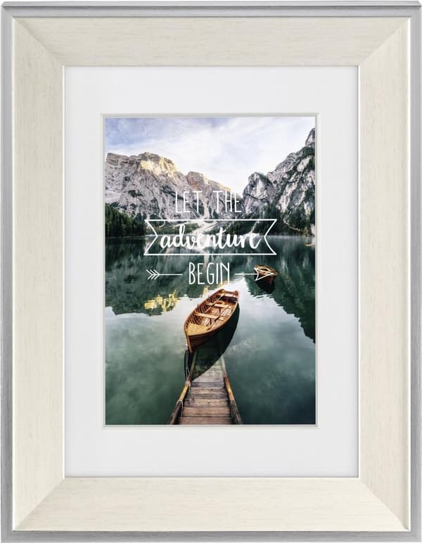 Hama Sierra - Polystyren - Vit - Enkel fotoram - 7 x 10 cm - Genomtänkt - Porträtt (00175561)
