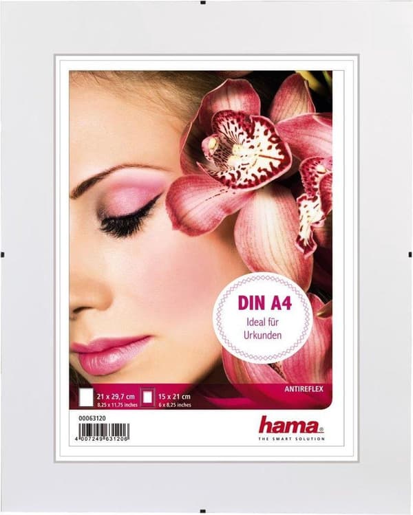 Hama - Fotoramme - Rammeløs - Glas