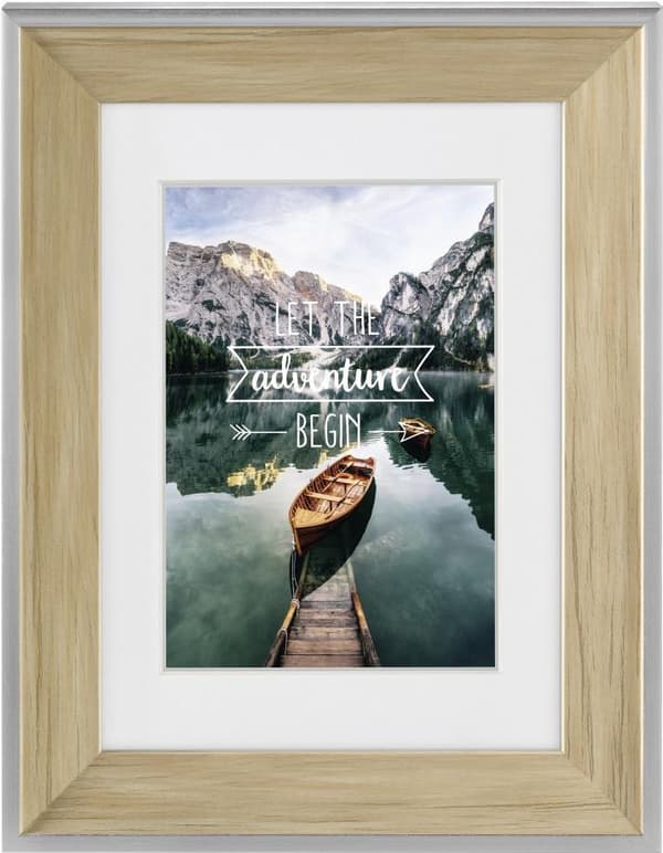 Hama Sierra - Polystyreeni - Puu - Yksi valokuvakehys - 7 x 10 cm - Huolellinen - Muotokuva (00175545)