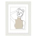 Miniatyrbild 1 av 6: Hama Copenhagen - Glas - MDF-brädor - Vit - Enkel bildram - Bord - Vägg - 9 x 13 cm - Genomtänkt (00175985)