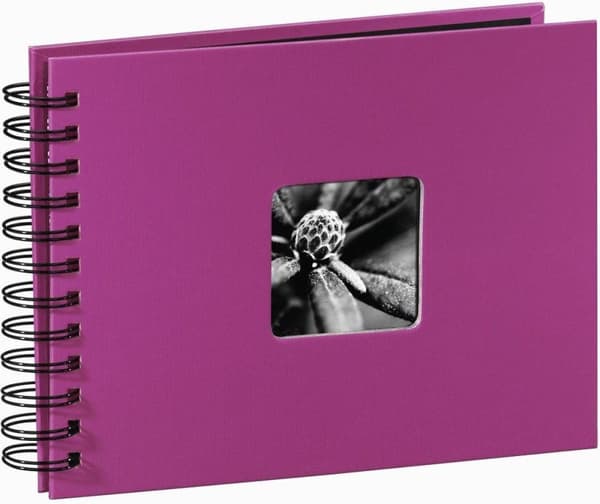 Hama Fine Art spiral pink 24x17 50 sorte sider 113674