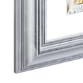 Miniatyrbillede 3 af 4: Hama Lobby - Glas - Polystyren (PS) - Sølv - Enkelt billedramme - Bord - Væg - 7 x 10 cm - Rektangulær (00175807)