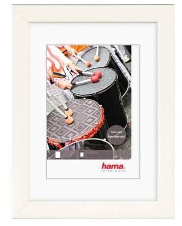 Hama Rio - Glas - Plast - Træ - Hvid - Enkelt billedramme - Bord - 10 x 15 cm - Rektangulær (00175326)