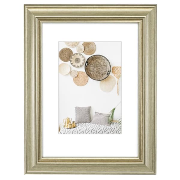 Plastramme lobby, guld, 13 x 18 cm