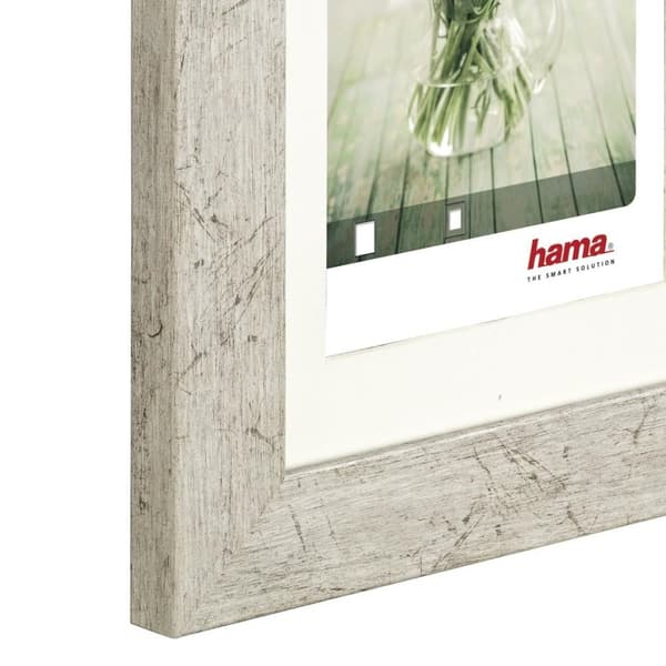 Hama Chalet - Plast - Gråbrun - Enkelt fotoramme - 7 x 10 cm - Rektangulær - Tankevækkende (00175287)