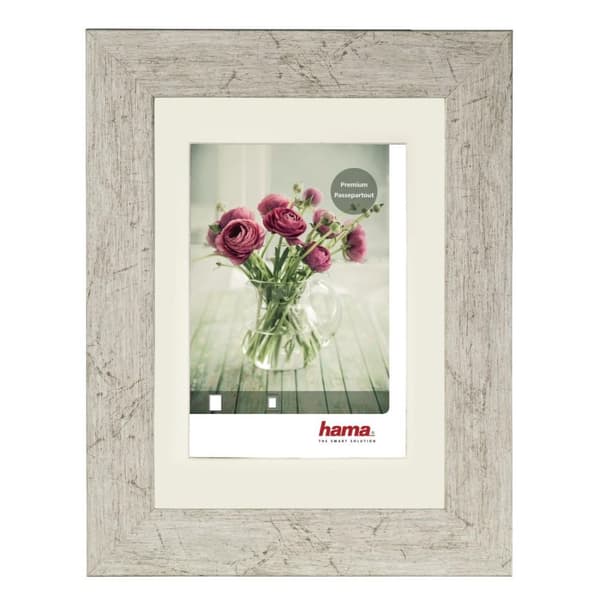 Hama Chalet - Plast - Gråbrun - Enkel fotoram - 7 x 10 cm - Rektangulär - Genomtänkt (00175287)