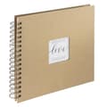 Miniatyrbild 1 av 3: Hama Craft fotoalbum brun 80 ark 10 x 15 spiralbindning (00007211)