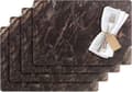 Miniatyrbild 1 av 5: Westmark Set Bordstabletter, 4-delat set, Saleen Collection MARMOR - Svart - 43,5 x 30 cm