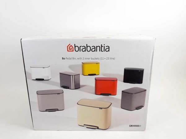 Brabantia Bo Roskakori - 11 + 23 l - Matt Black