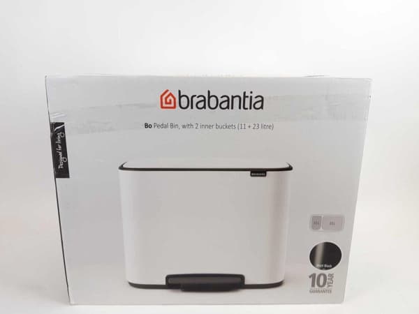 Brabantia Bo Roskakori - 11 + 23 l - Matt Black