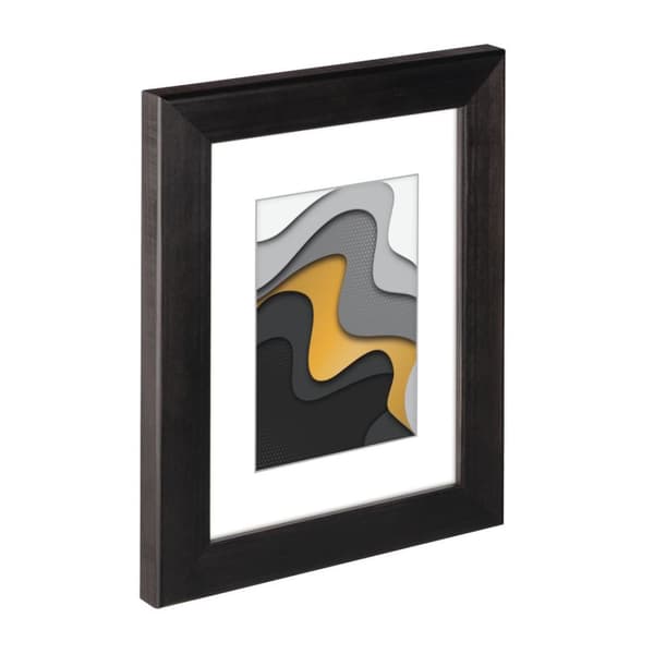 Hama Vigo - trä - svart - enkel bildram - matta - vägg - 20 x 30 cm (00175837)