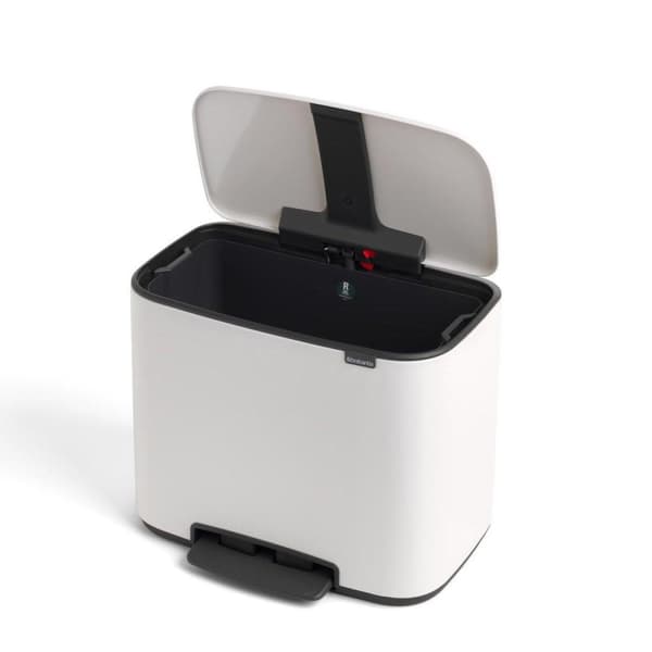 Brabantia Bo Skraldespand - 36 l - Hvid