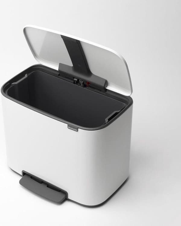 Brabantia Bo Skraldespand - 36 l - Hvid