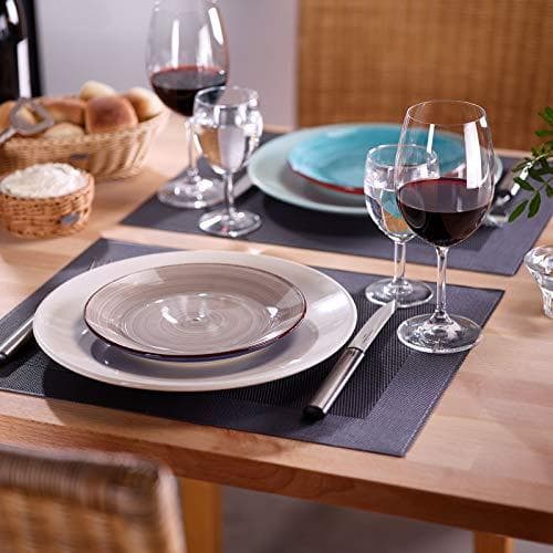 Westmark Saleen Edition Hemdäckbrickor Set med 4 42 x 32 cm Syntetisk kolgrå