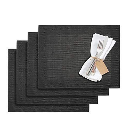 Westmark Saleen Edition Hemdäckbrickor Set med 4 42 x 32 cm Syntetisk kolgrå