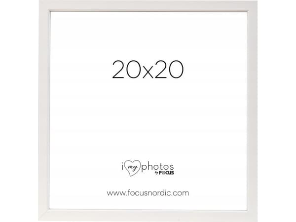 Ramka Focus Focus Rock White 20x20
